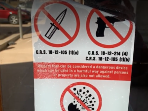 representative drops gun violates law